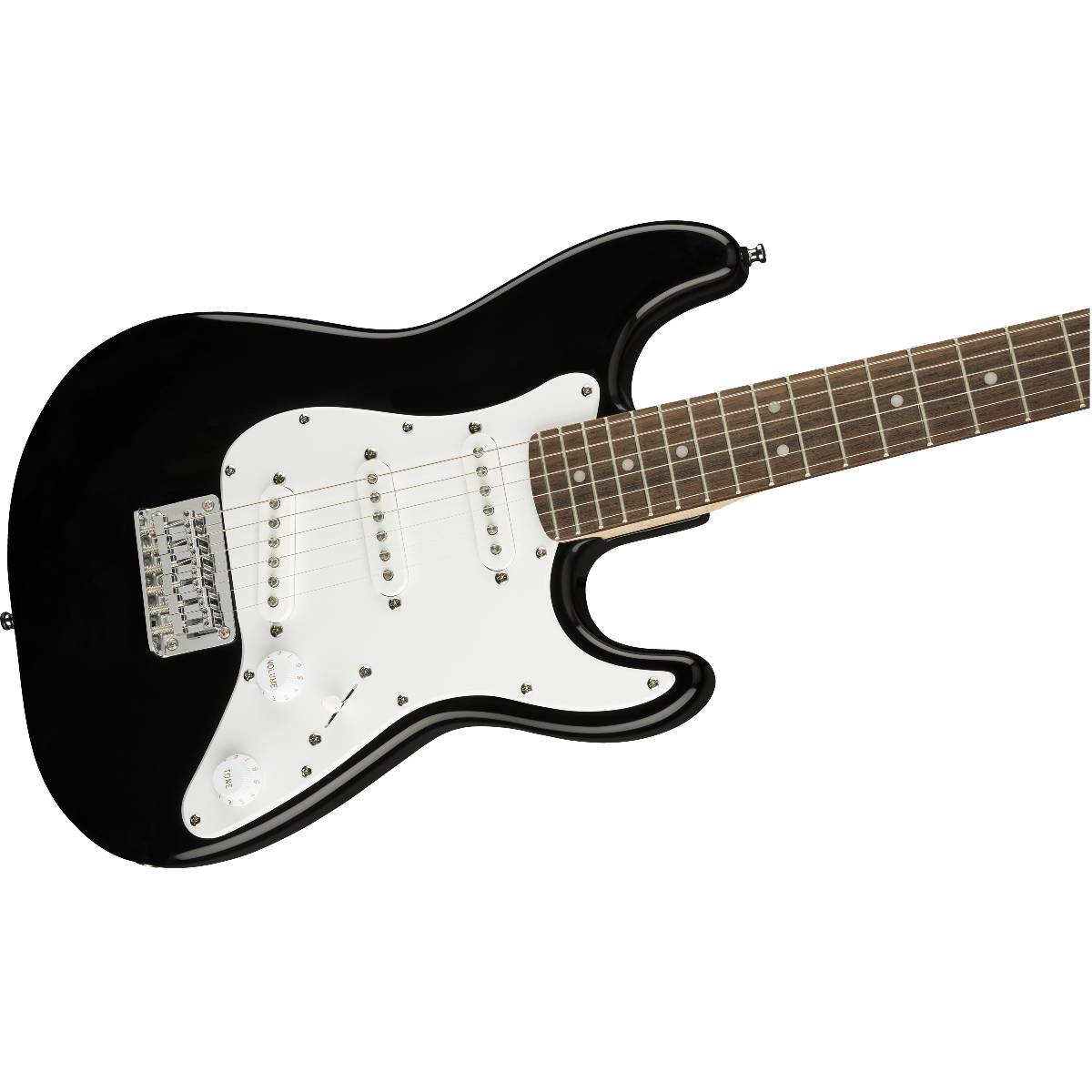 Fender Squier Mini Stratocaster Electric Guitar 3/4 Size Black - 0370121506