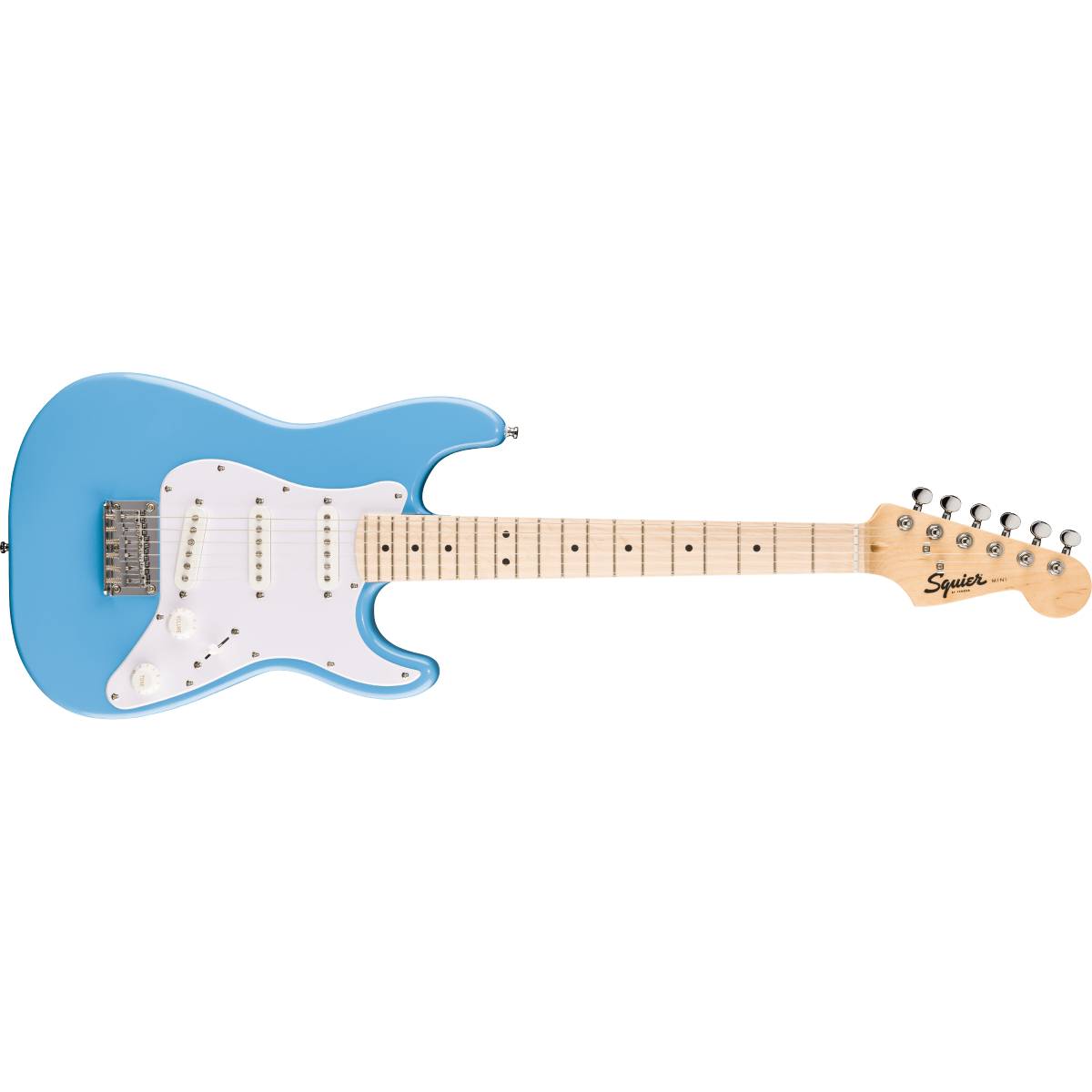 Fender Squier Mini Stratocaster Electric Guitar 3/4 Size California Blue - 0370122526