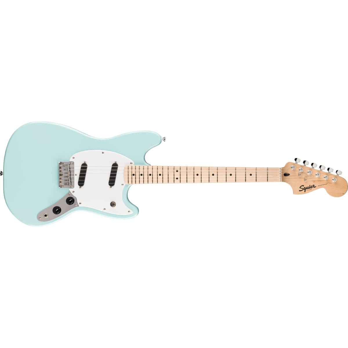 Fender Squier Sonic Mustang Electric Guitar Daphne Blue - 0373652504