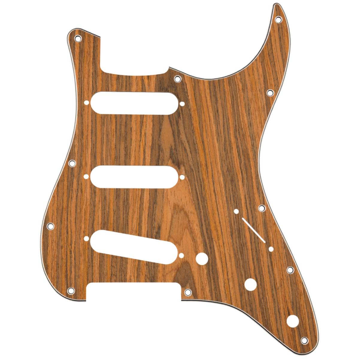 Fender Stratocaster S/S/S Guitar Pickguard, Rosewood - 0992189001