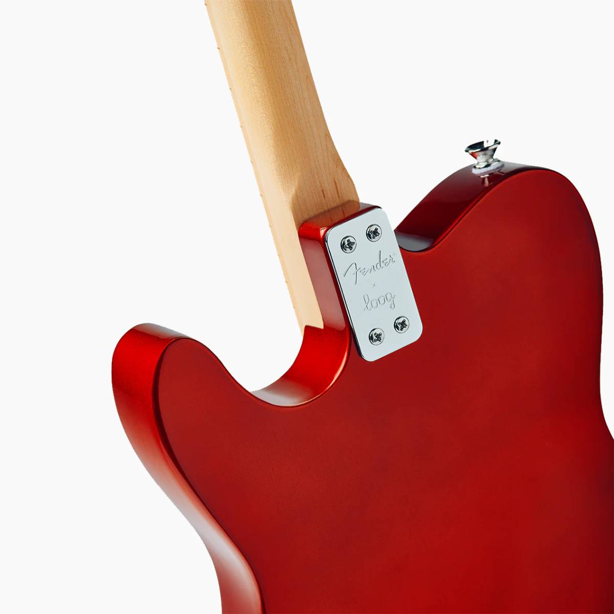 Fender Telecaster by Loog Pro Electric Guitar - Candy Apple Red (Ages 6+)