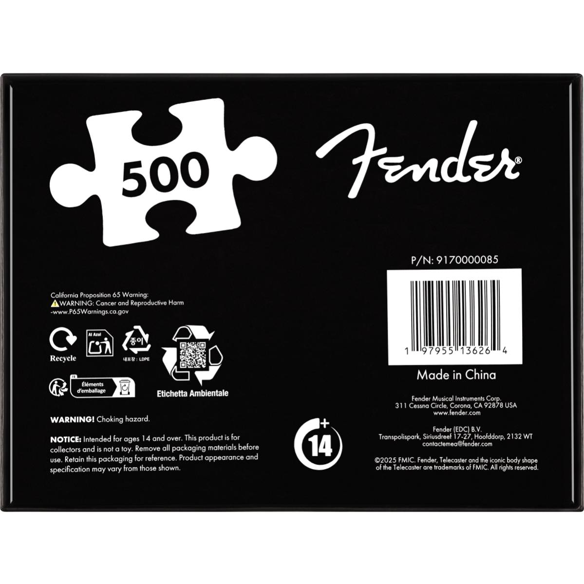 Fender Telecaster Puzzle - 9170000085