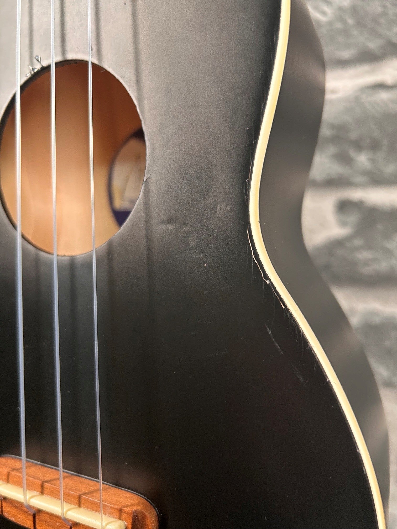 Fender Venice Soprano Ukulele Black Uke - 0971610706 - EX-DISPLAY