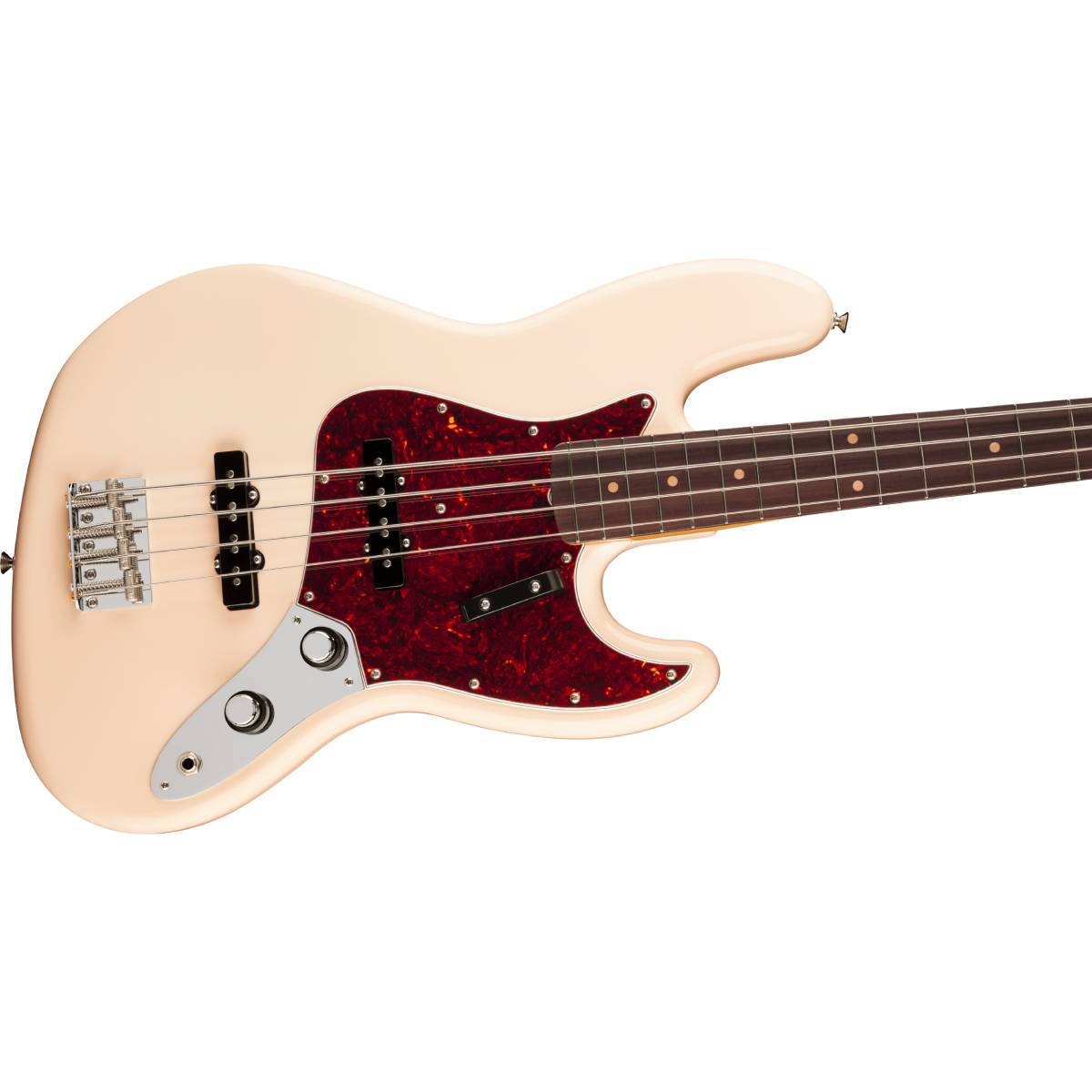 Fender Vintera III Early '60s Jazz Bass Guitar RW Olympic White - MIM 0149360305