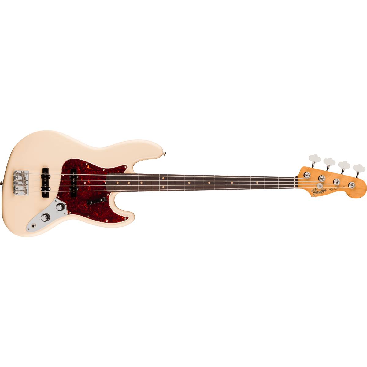Fender Vintera III Early '60s Jazz Bass Guitar RW Olympic White - MIM 0149360305