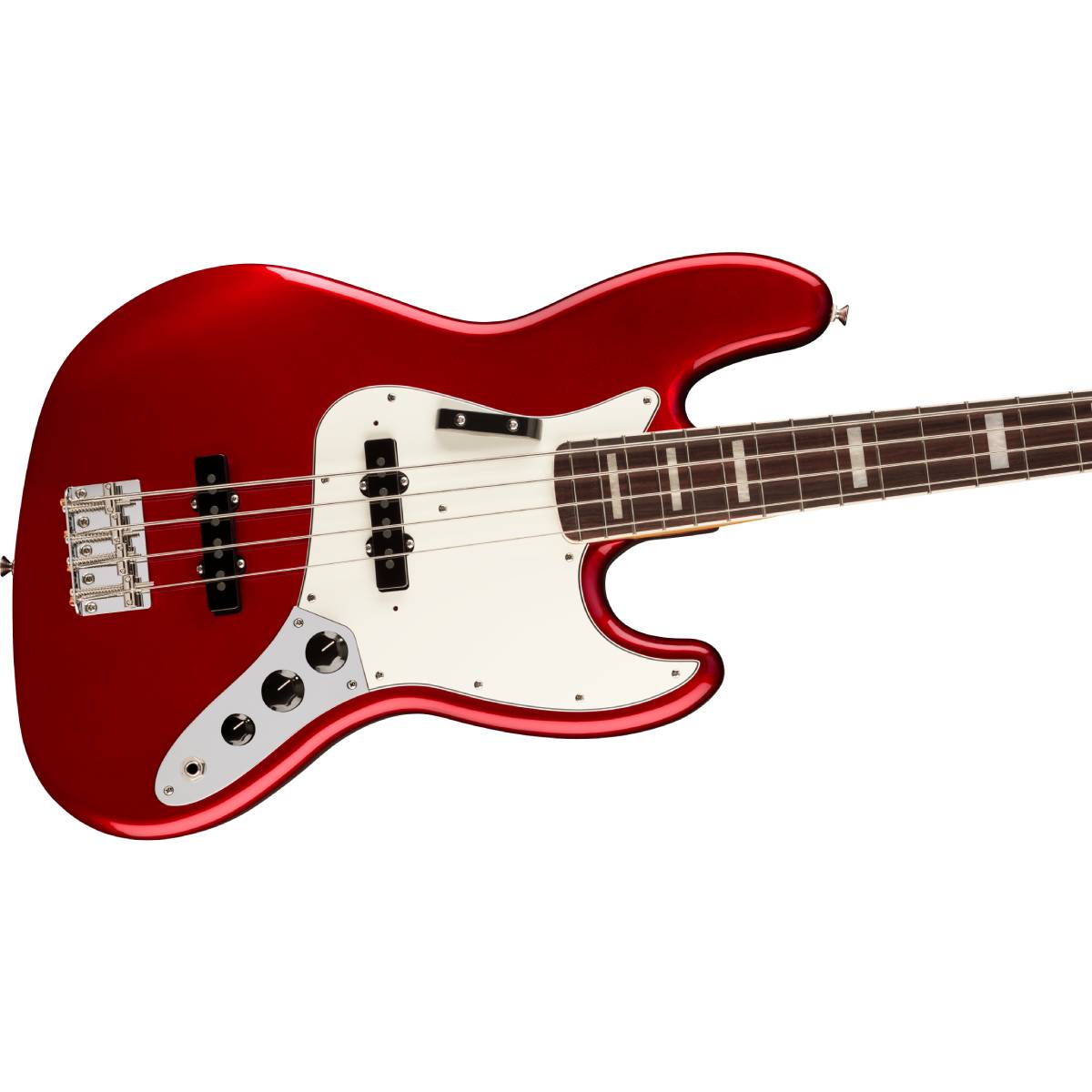 Fender Vintera III Early '70s Jazz Bass Guitar RW Candy Apple Red - MIM 0149370309