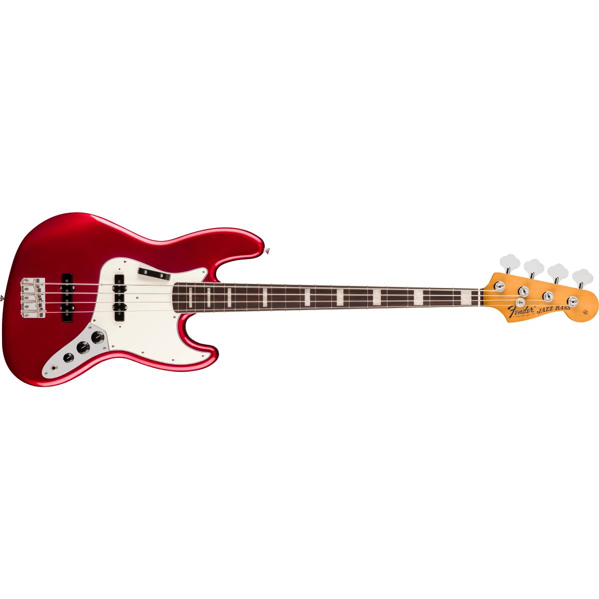 Fender Vintera III Early '70s Jazz Bass Guitar RW Candy Apple Red - MIM 0149370309