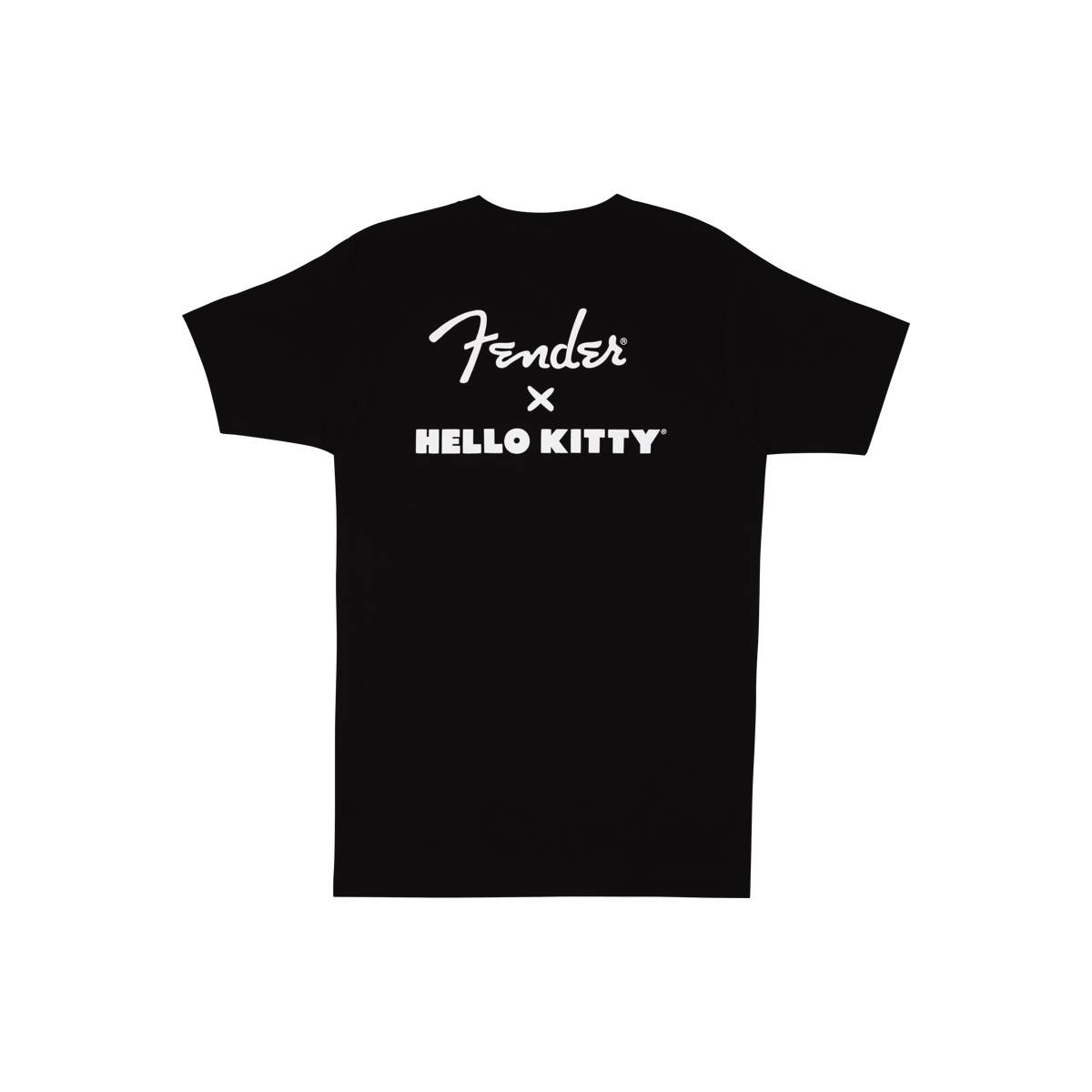 Fender X Hello Kitty Graphic T-Shirt Tee Black - XL Extra Large - 9190388606
