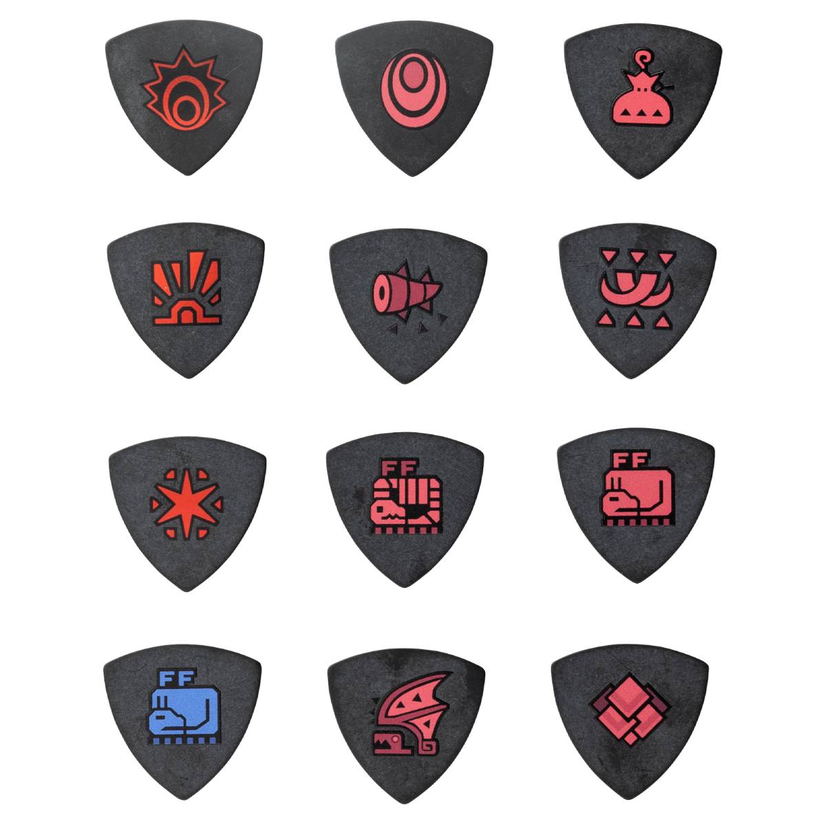 Fender X Monster Hunter Collaboration Guitar Picks Rathalos - 0996109614