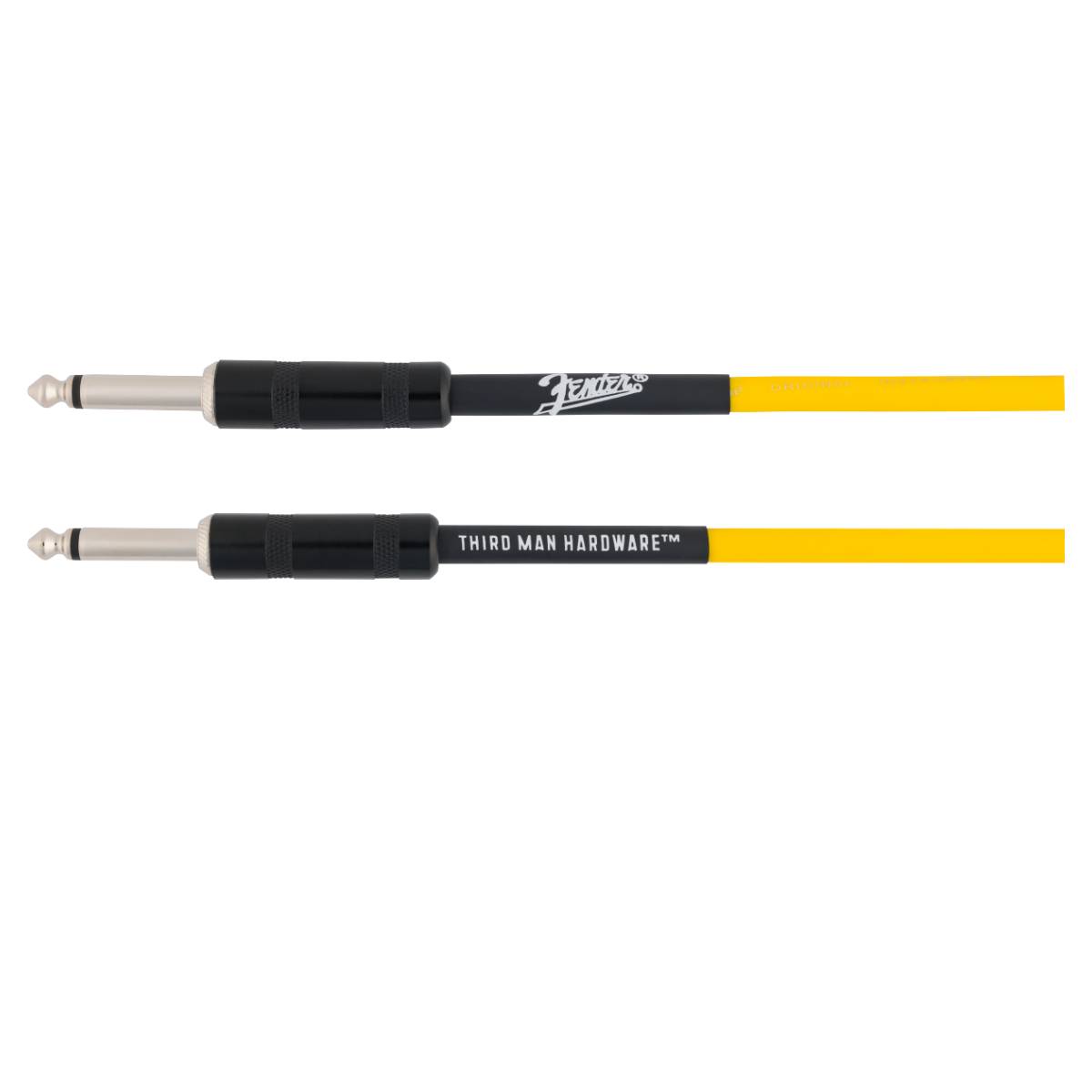 Fender X Third Man Hardware Instrument Cable 9m (30ft) Coiled Cable Lead Yellow - 0990573029
