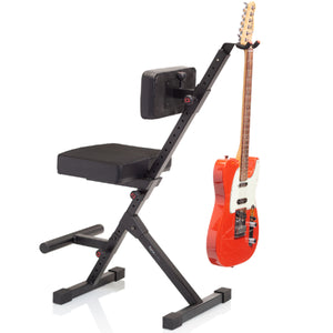 Gator Frameworks GFW-GTR-SEATDLX Deluxe Combo Guitar Seat & Stand