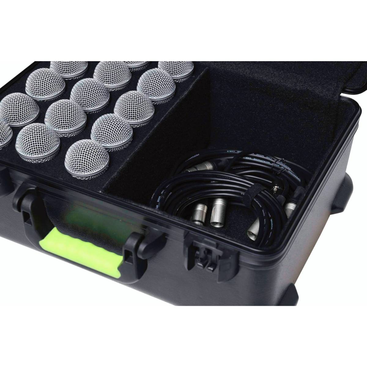 Shure by Gator SH-MICCASE15 TSA Case for 15 Wired Microphones