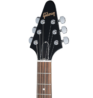 Gibson 80s Flying V Electric Guitar Ebony - DSVE00EBCH1