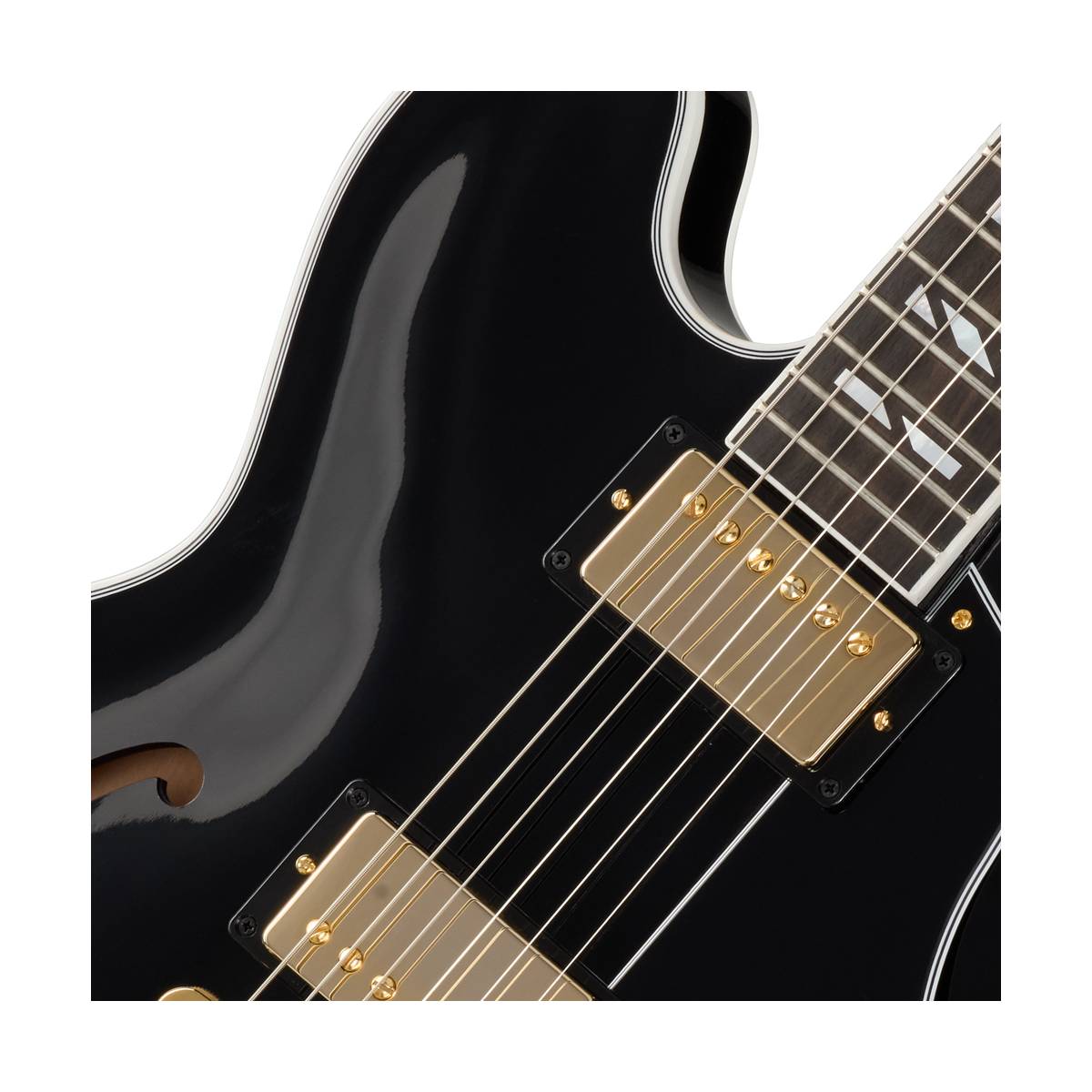 Gibson ES Supreme Electric Guitar Ebony - ESSUP00EBGH1