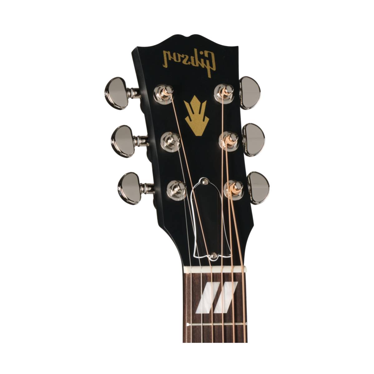 Gibson Hummingbird Special Acoustic Guitar Left Handed Satin Ebony - MCSSHBSPCEBL