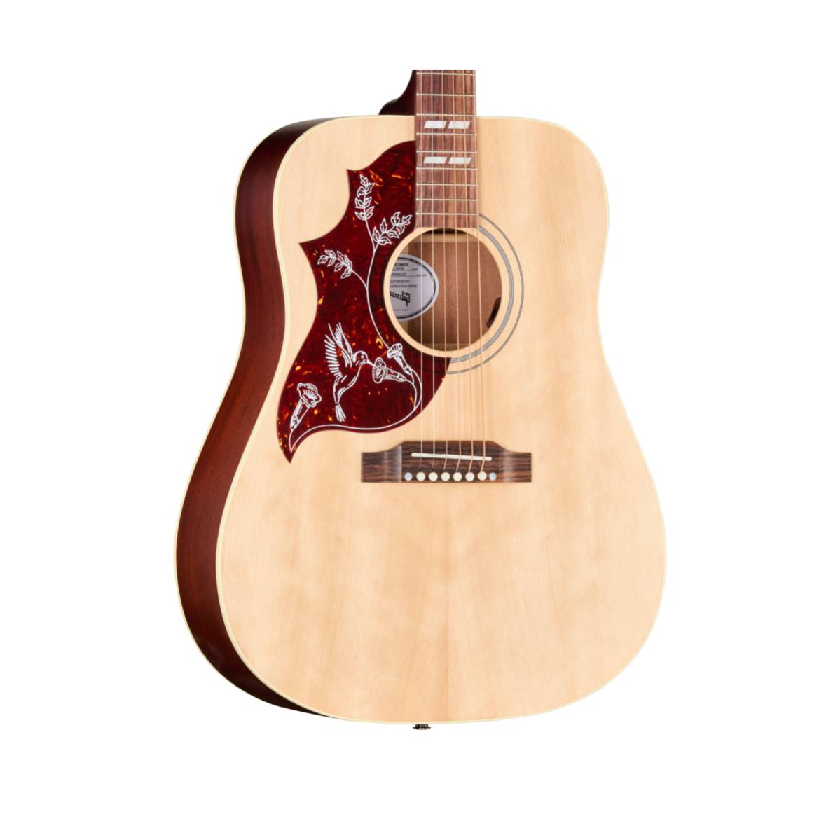 Gibson Hummingbird Special Acoustic Guitar Left Handed Satin Natural - MCSSHBSPCANL