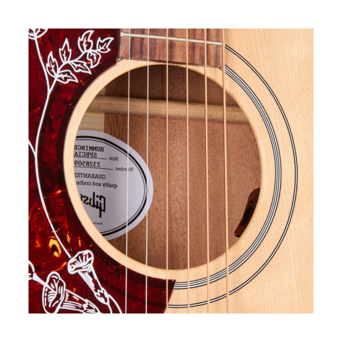 Gibson Hummingbird Special Acoustic Guitar Left Handed Satin Natural - MCSSHBSPCANL