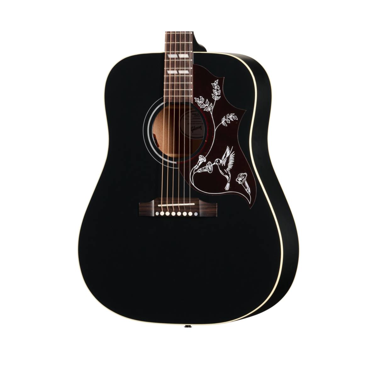 Gibson Hummingbird Special Acoustic Guitar Satin Ebony - MCSSHBSPCEB