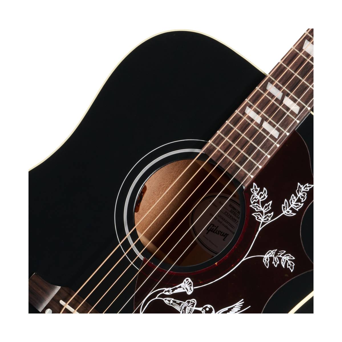 Gibson Hummingbird Special Acoustic Guitar Satin Ebony - MCSSHBSPCEB