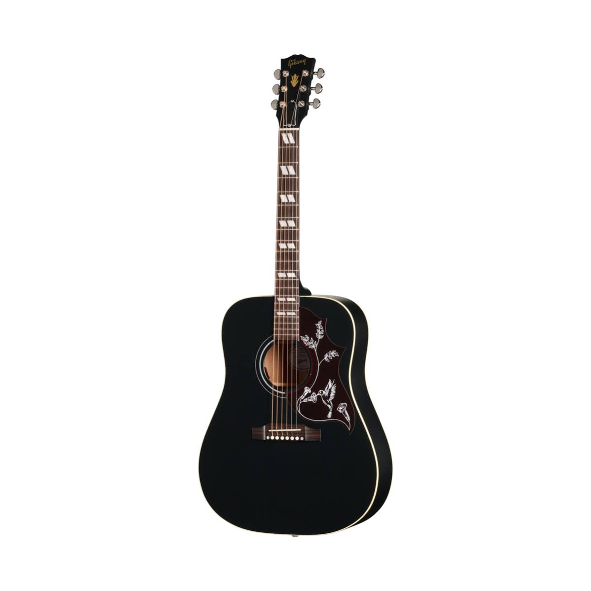 Gibson Hummingbird Special Acoustic Guitar Satin Ebony - MCSSHBSPCEB