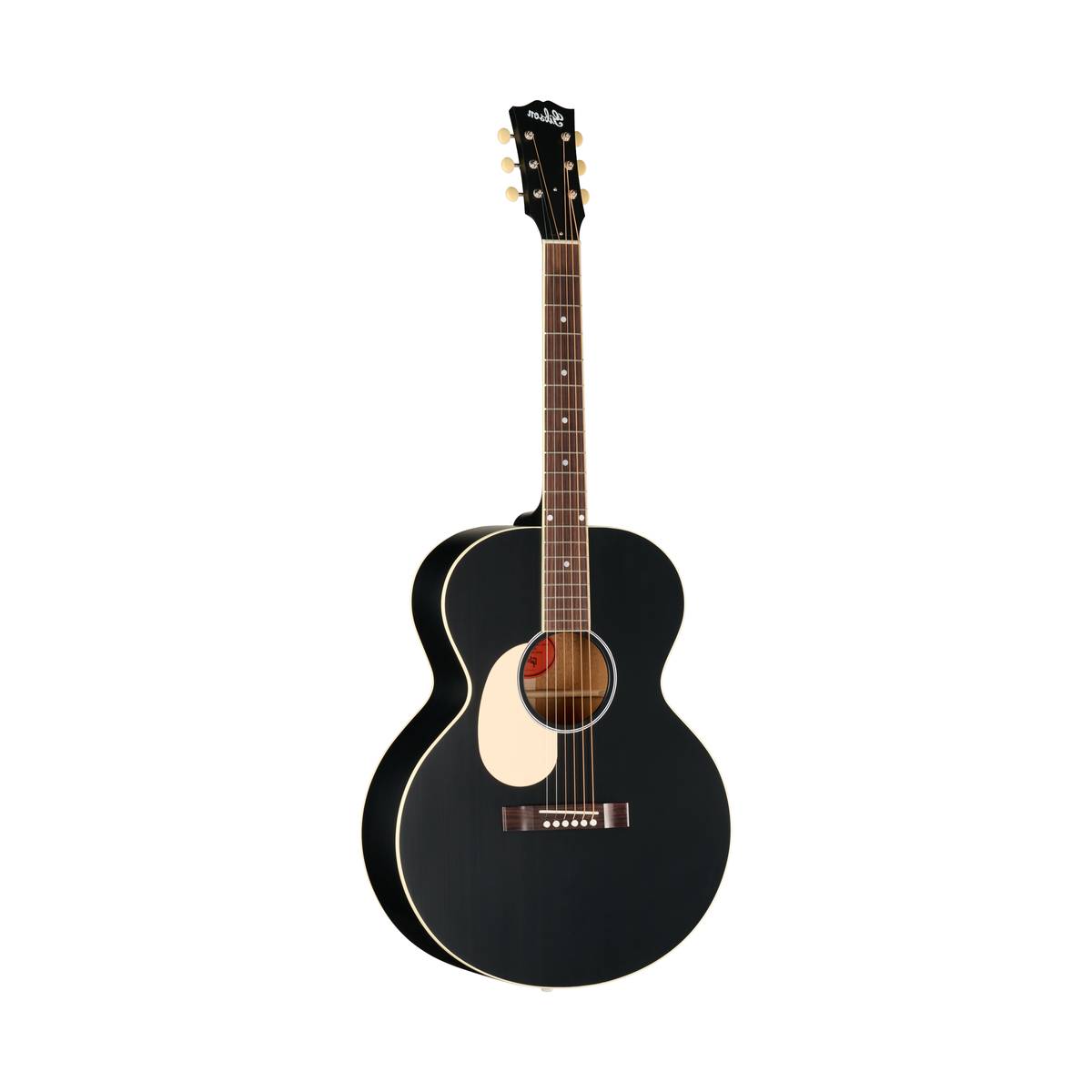 Gibson J-185 Century 12 Fret Acoustic Guitar Left Handed Ebony - OCJB8512EBL