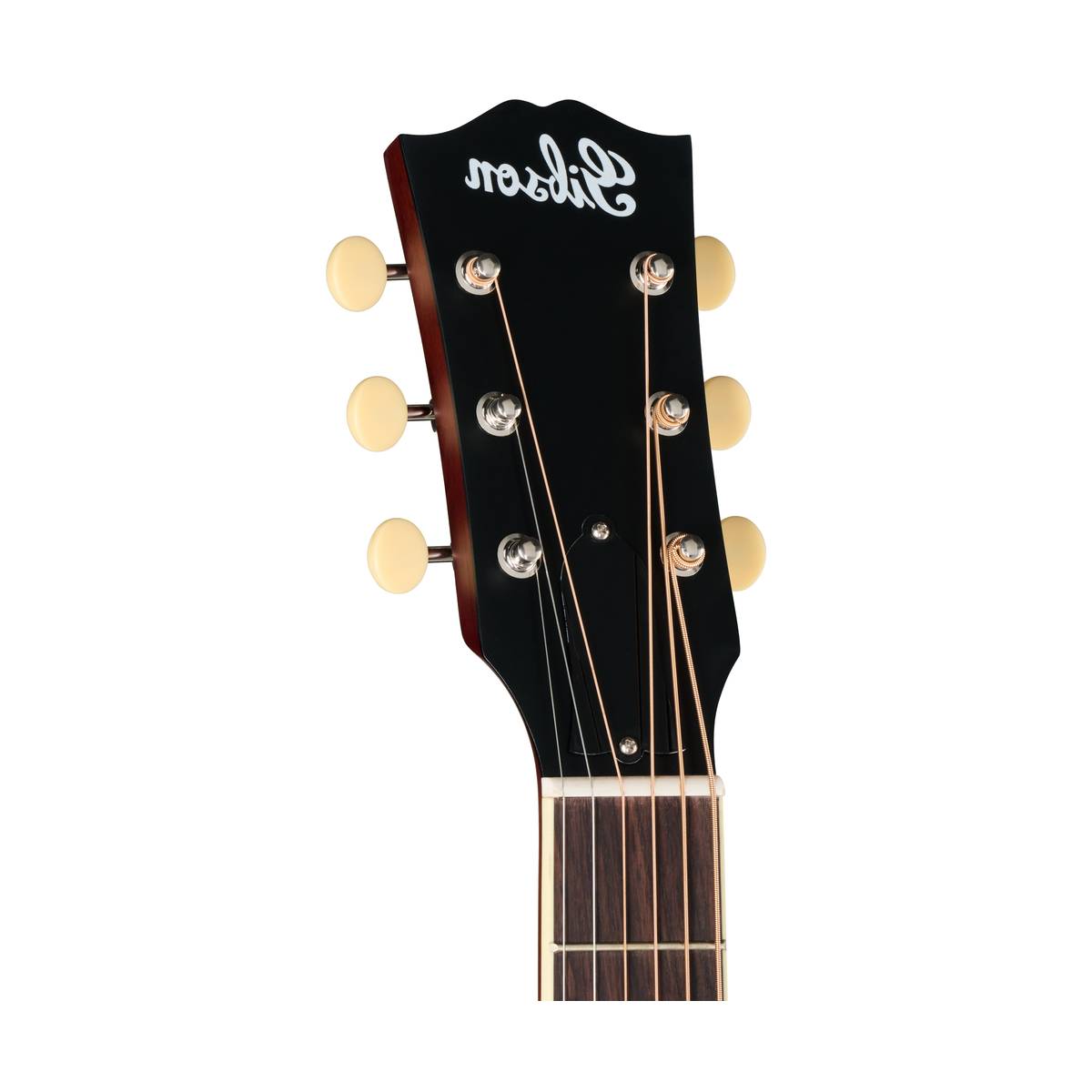 Gibson J-185 Century 12 Fret Acoustic Guitar Left Handed Vintage Amber - OCJB8512ANL