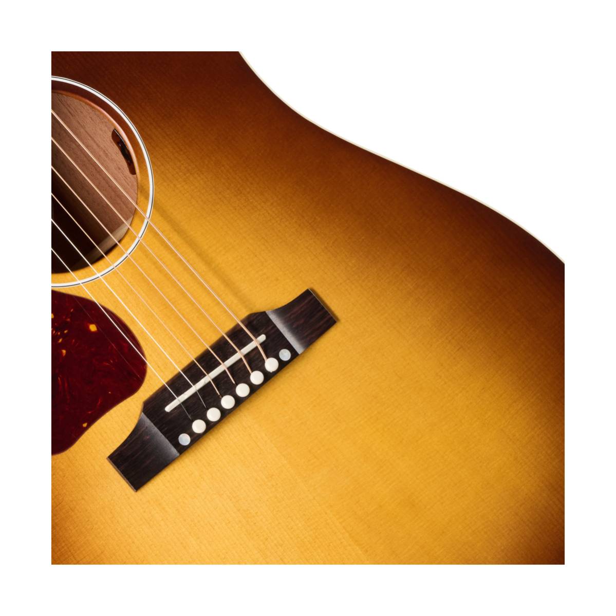 Gibson J-45 Special Acoustic Guitar Left Handed Honey Burst - MCRS45SPCHBL