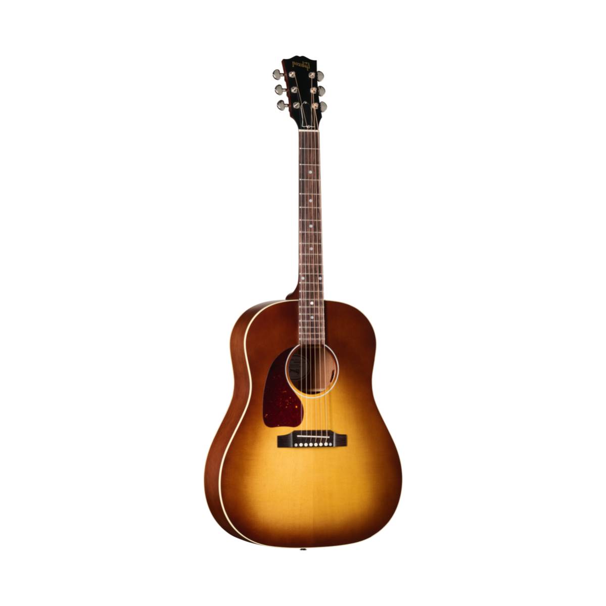 Gibson J-45 Special Acoustic Guitar Left Handed Honey Burst - MCRS45SPCHBL