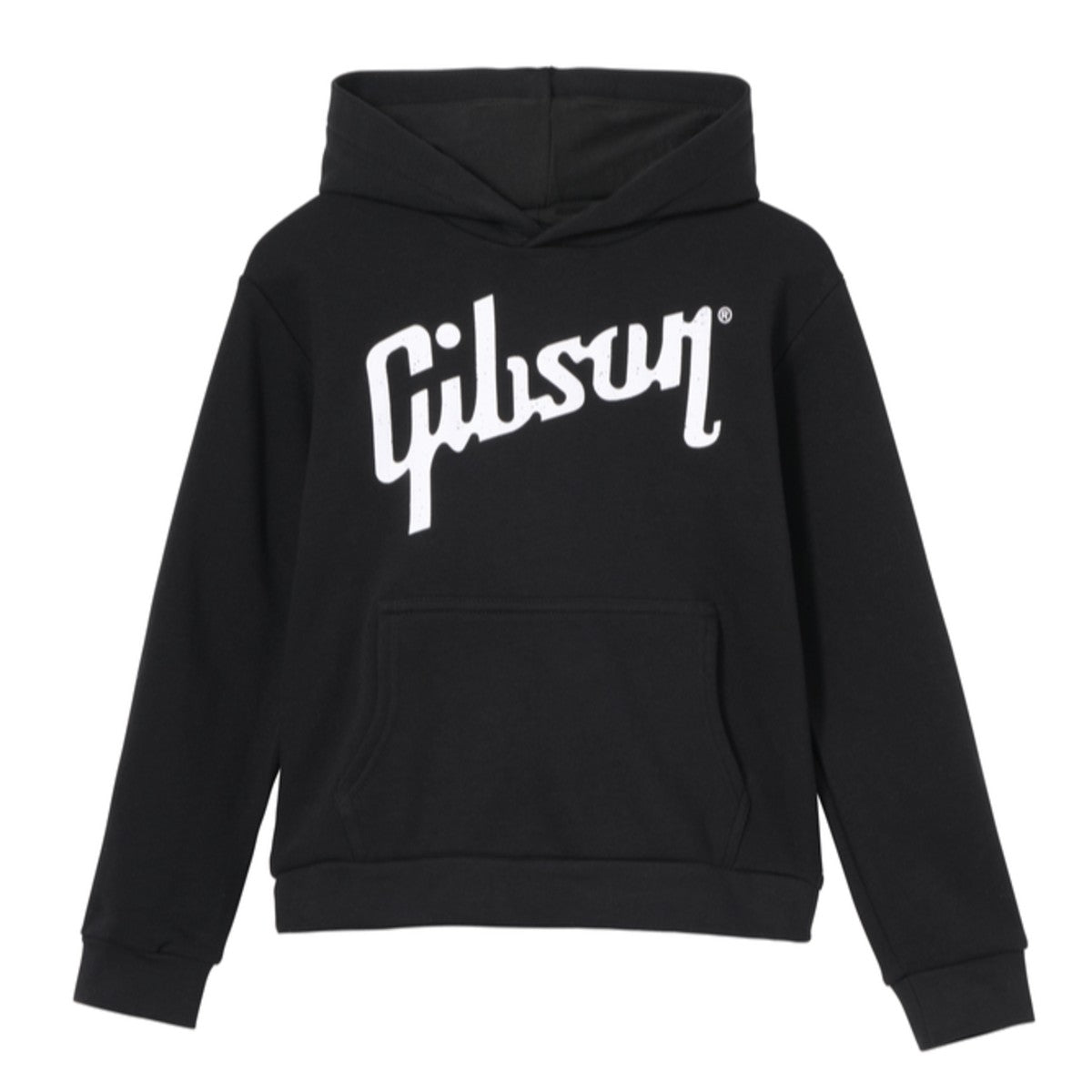Gibson Kids Logo Pullover Hoodie Black XL - GA-KIDS-HD-LOGO-XL