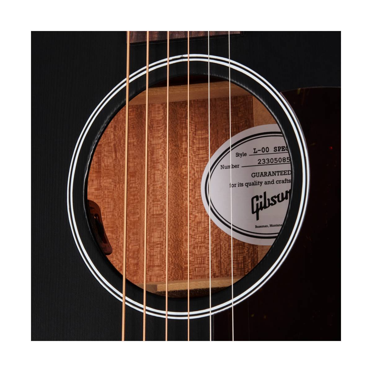 Gibson L-00 Special Acoustic Guitar Satin Ebony - MCSBL0SPCEB