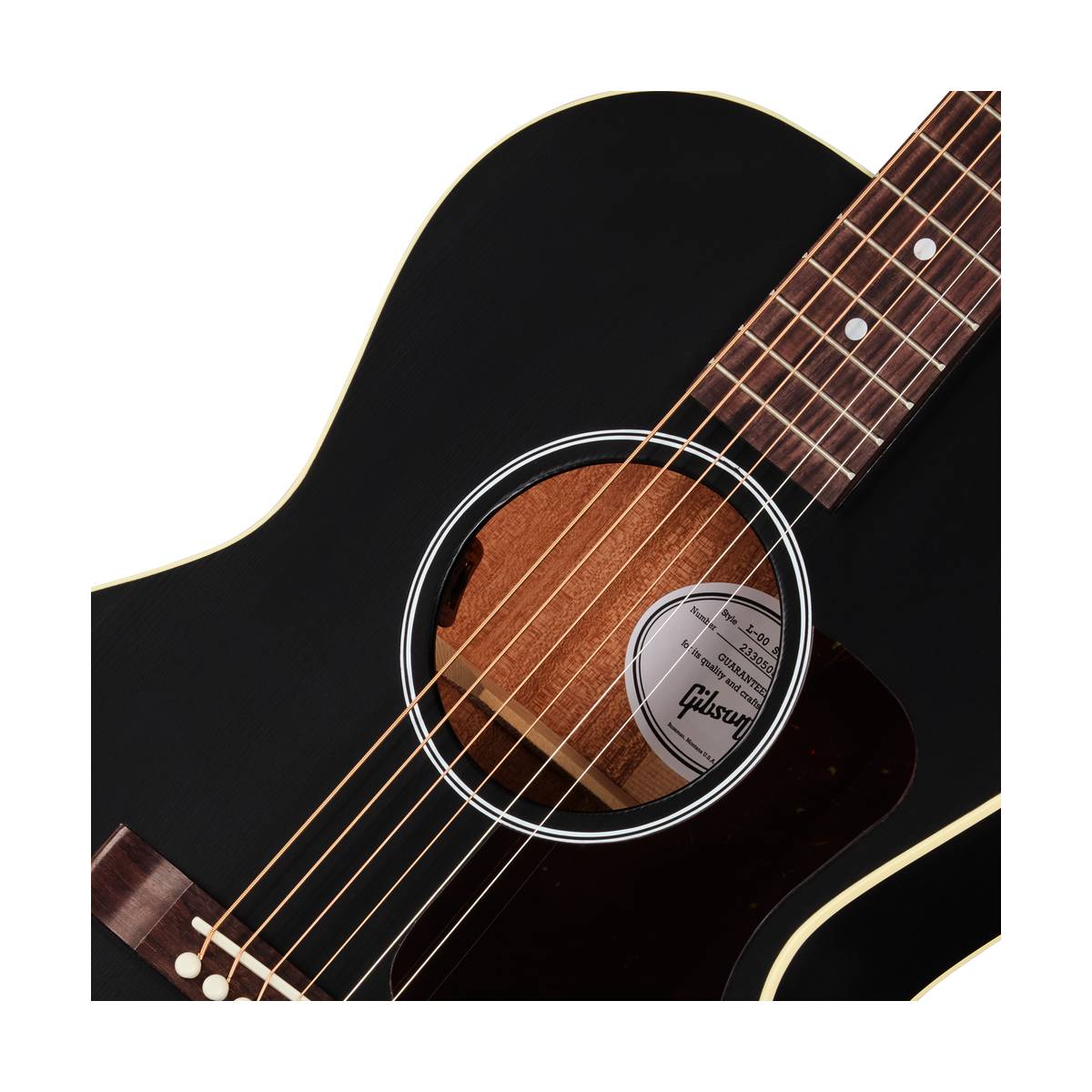 Gibson L-00 Special Acoustic Guitar Satin Ebony - MCSBL0SPCEB