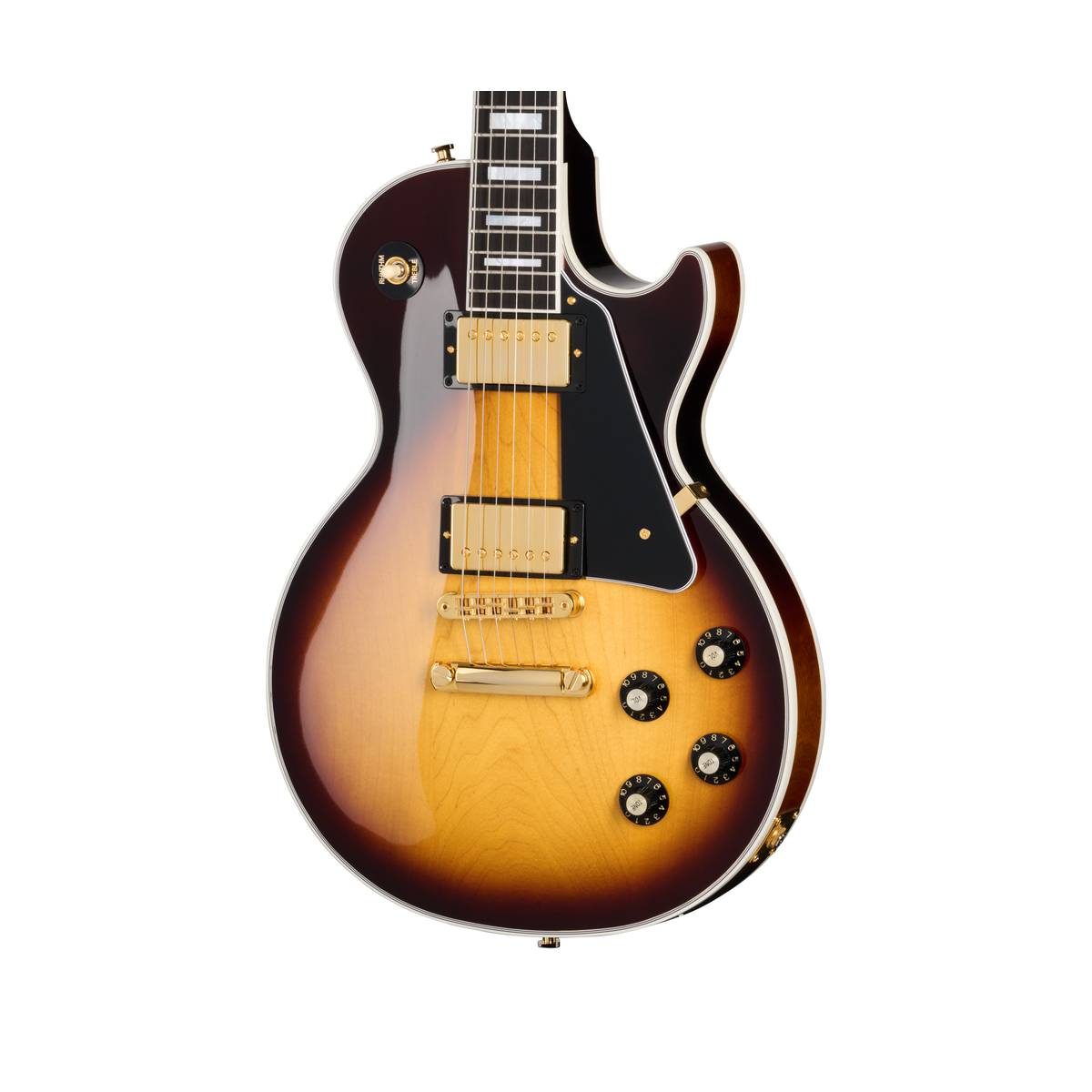 Gibson Les Paul Custom 70s Electric Guitar Tobacco Burst - LPCU700T3GH1