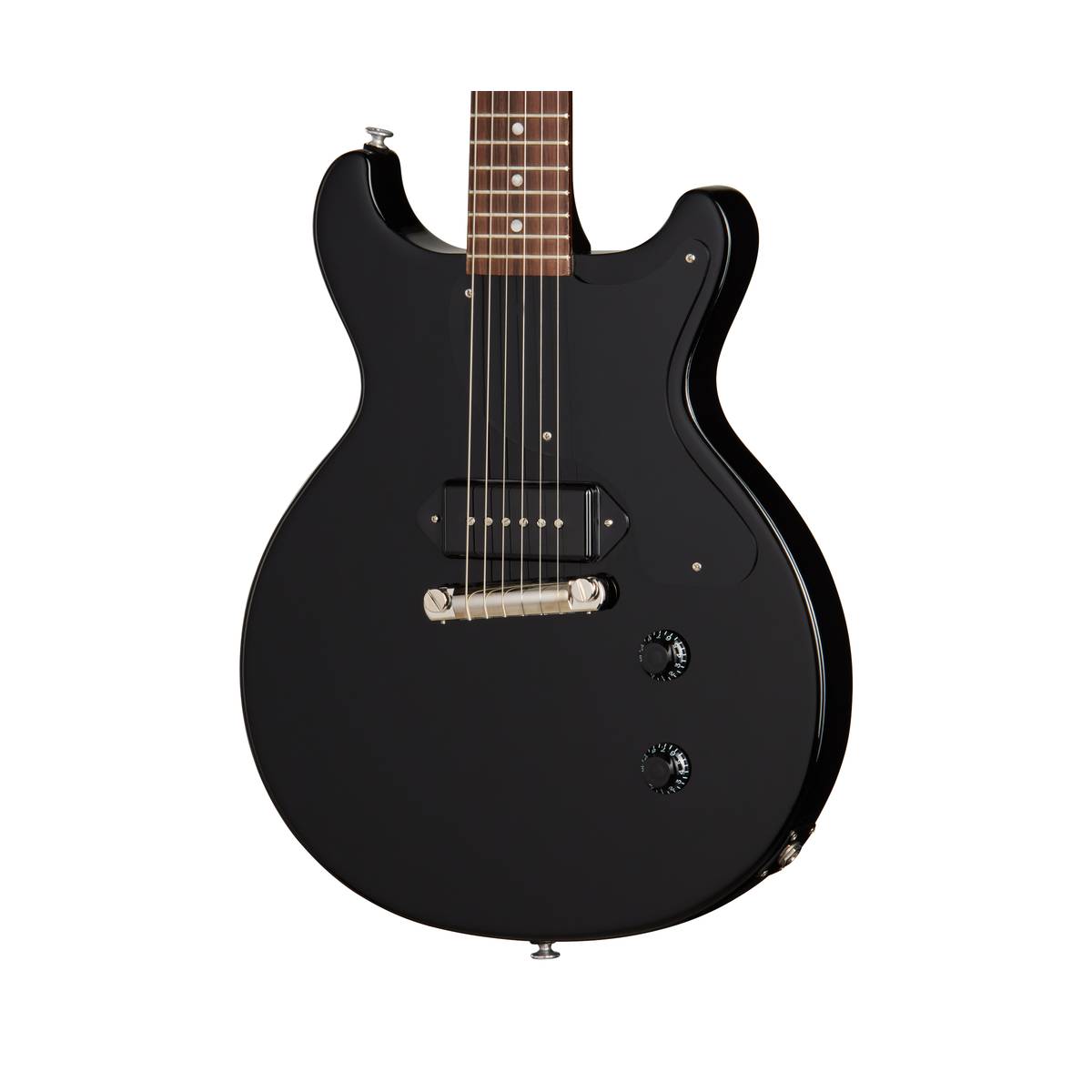 Gibson Les Paul Junior Double Cut Electric Guitar Ebony - LPJD00EBNH1