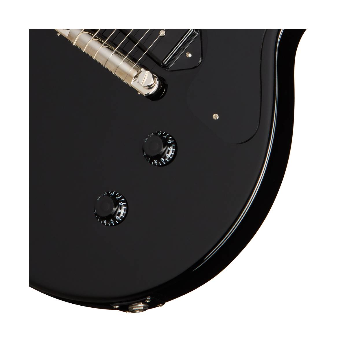Gibson Les Paul Junior Double Cut Electric Guitar Ebony - LPJD00EBNH1