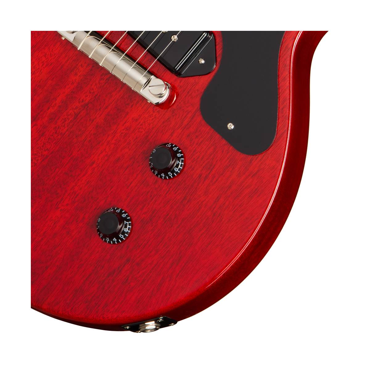 Gibson Les Paul Junior Double Cut Electric Guitar Vintage Cherry - LPJD00VENH1