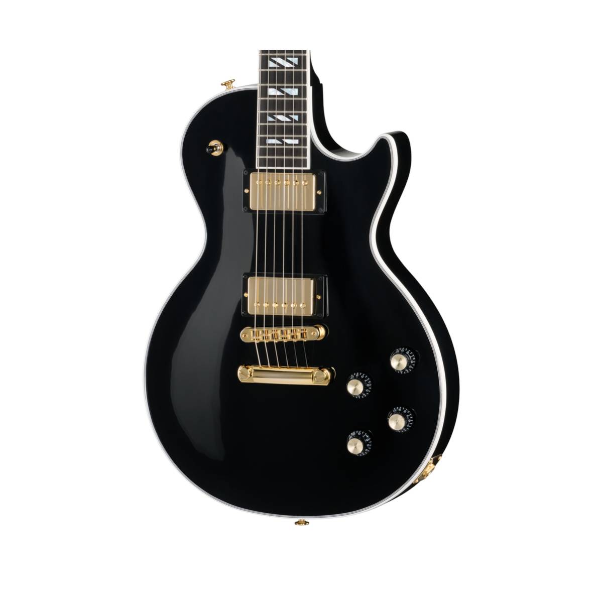 Gibson Les Paul Supreme Electric Guitar Ebony - LPSUP00EBGH1