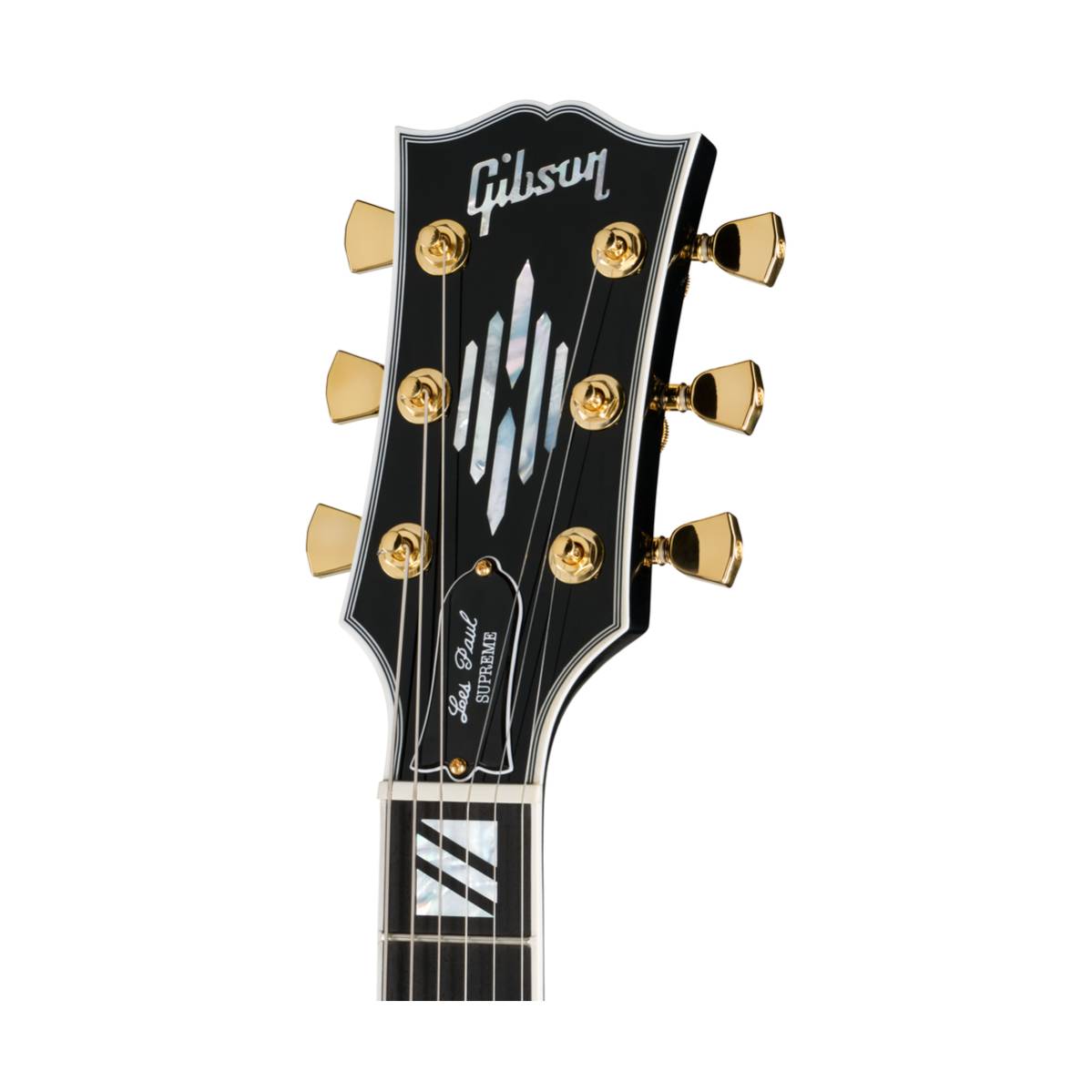 Gibson Les Paul Supreme Electric Guitar Ebony - LPSUP00EBGH1