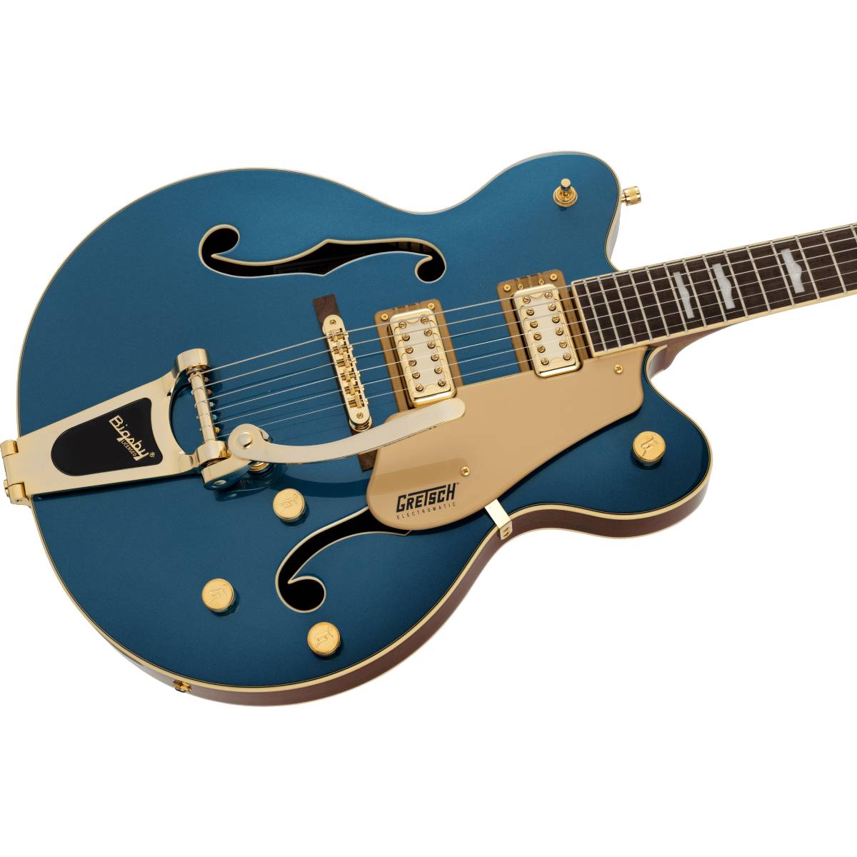 Gretch FSR G5422TG Electromatic Pristine LTD Hollow Body Double-Cut Electric Guitar Petrol w/ Bigsby - 2506239548