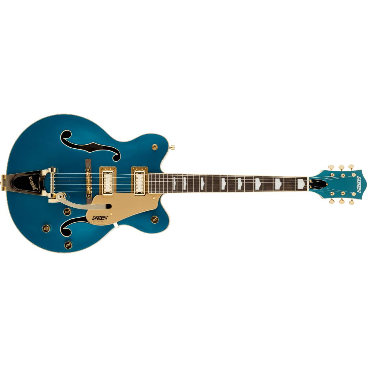 Gretch FSR G5422TG Electromatic Pristine LTD Hollow Body Double-Cut Electric Guitar Petrol w/ Bigsby - 2506239548