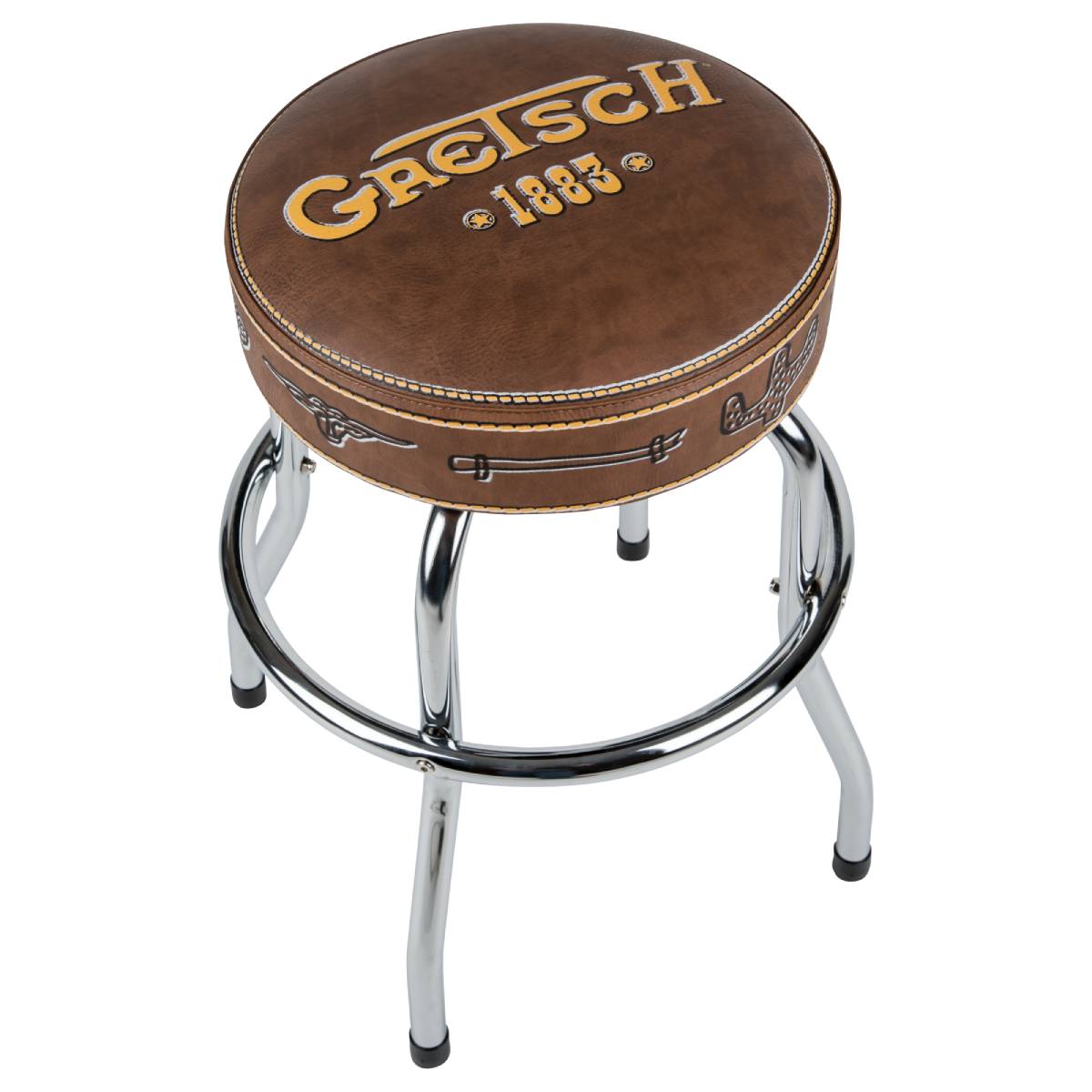 Gretsch 1883 Logo Barstool 25inch Guitar Stool - 9221883025
