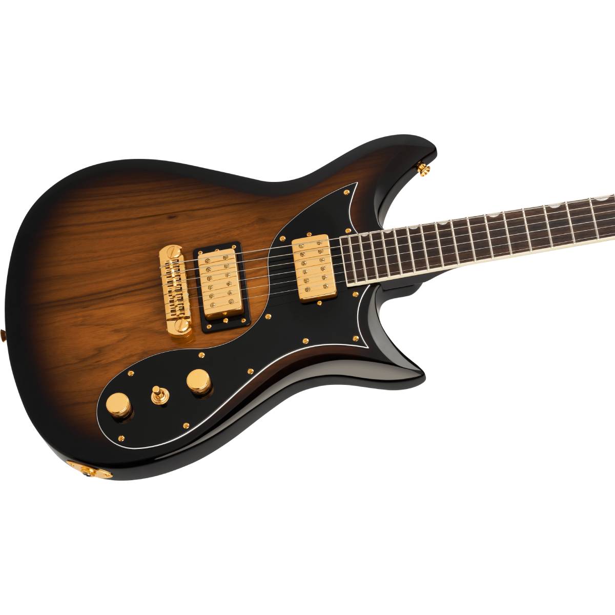 Gretsch Limited Edition Electromatic Black Limba CVT Electric Guitar Sunburst - 2511500521