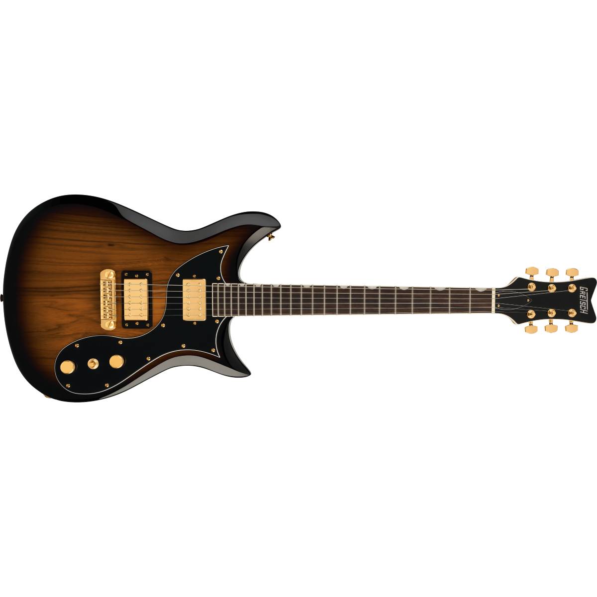 Gretsch Limited Edition Electromatic Black Limba CVT Electric Guitar Sunburst - 2511500521