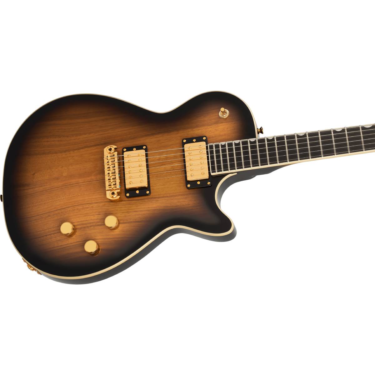Gretsch Limited Edition Electromatic Black Limba Jet Electric Guitar Sunburst - 2514103559