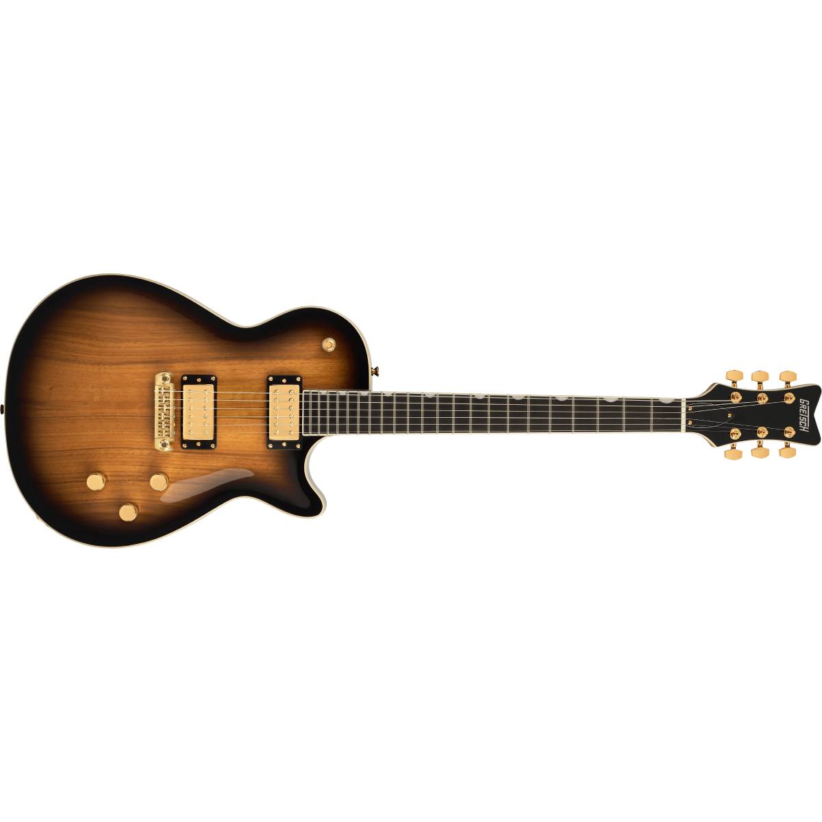 Gretsch Limited Edition Electromatic Black Limba Jet Electric Guitar Sunburst - 2514103559