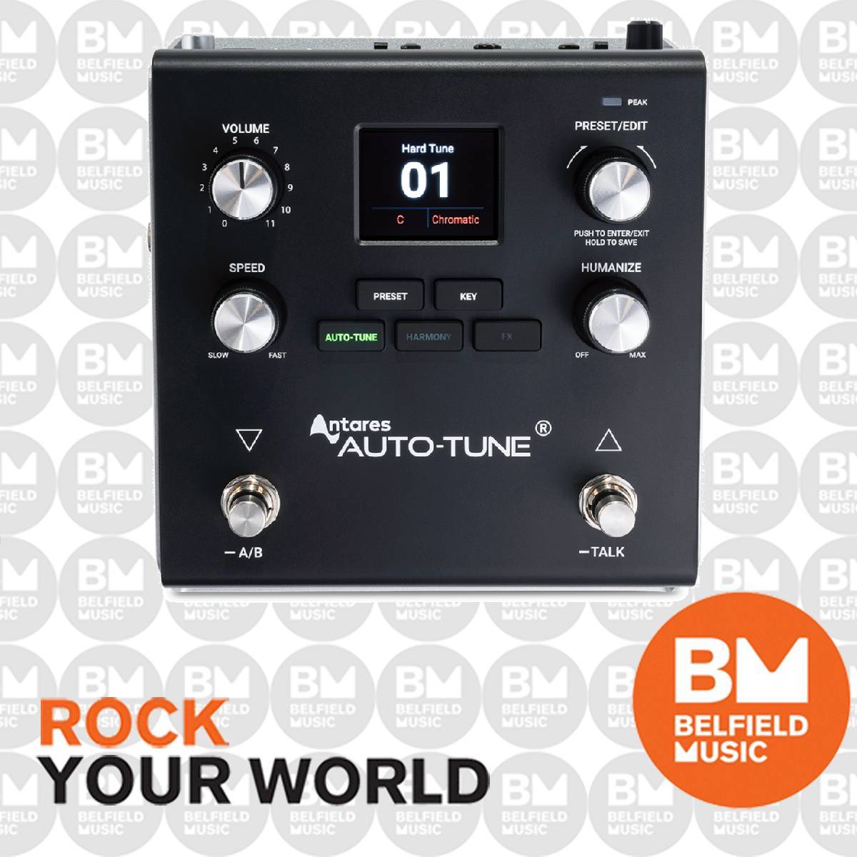 vocal autotune pedal Headrush VX5 Vocal Processing FX Pedal w Autotune