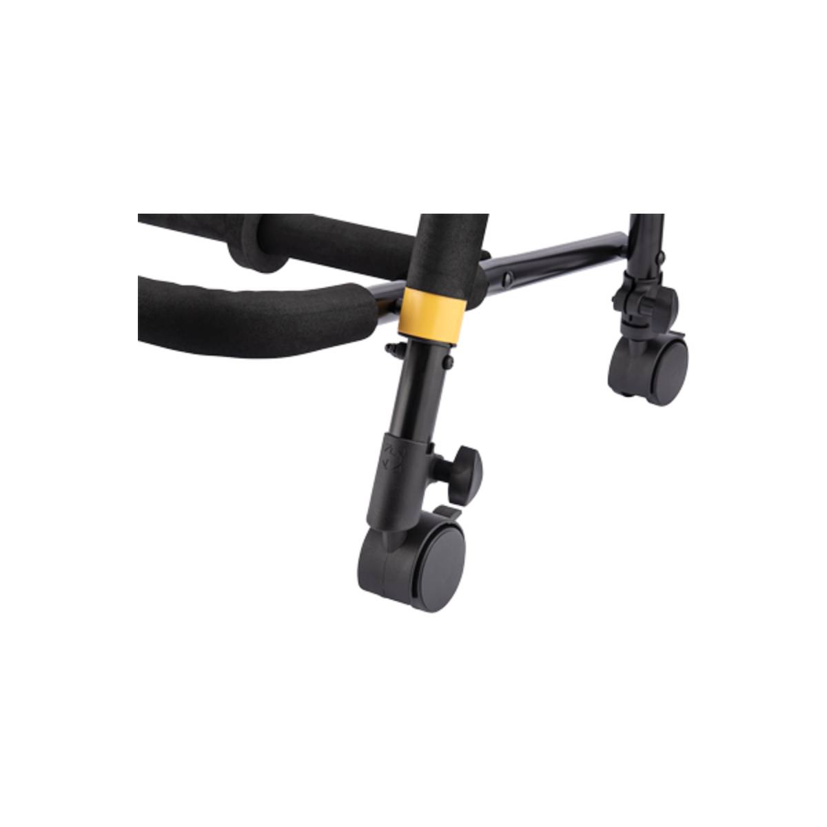 Hercules GS525BPLUS Guitar Rack 5-Piece w/ Casters