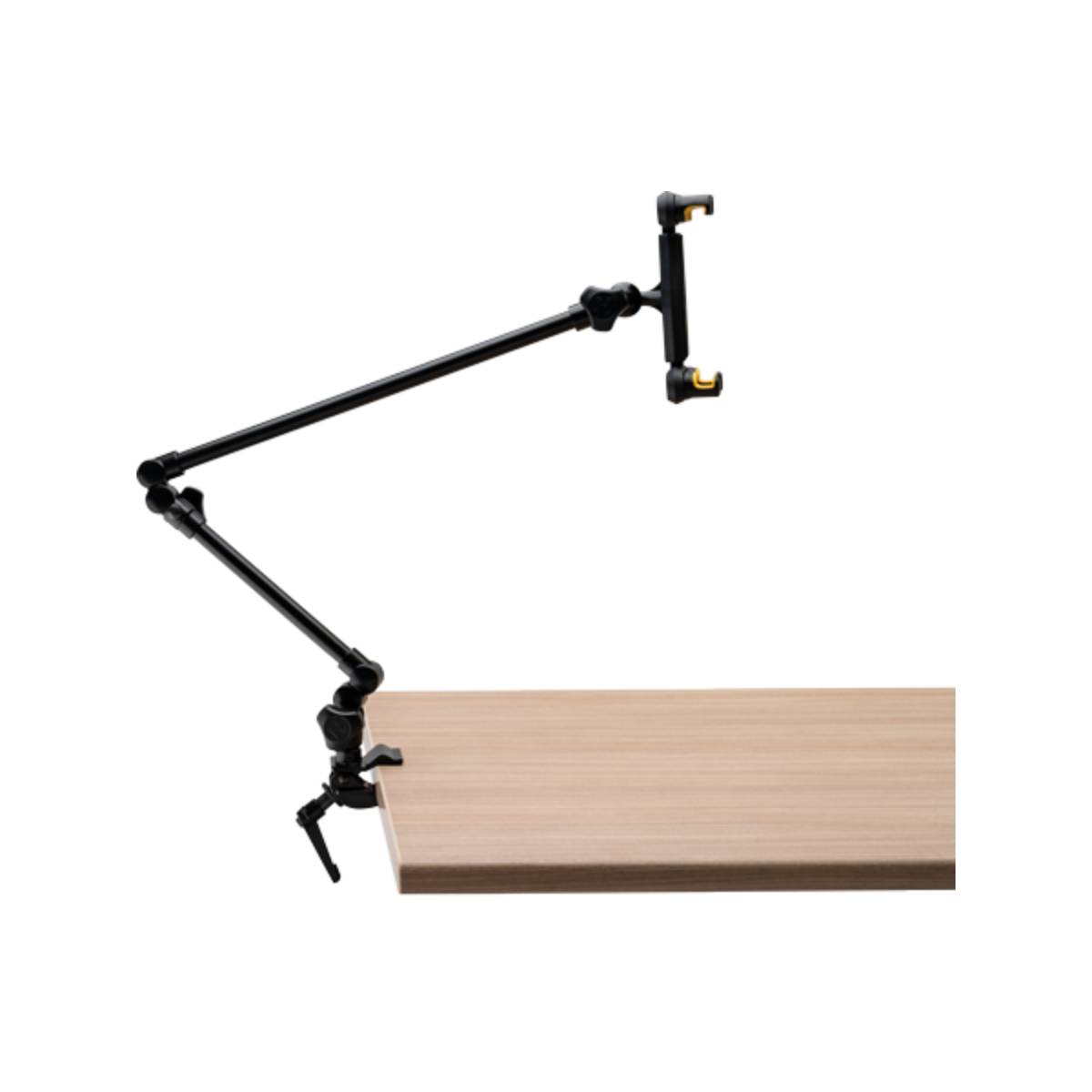 Hercules DG327B Articulated Arm iPad / Tablet / Phone Holder Fits Tablets 8.1-15.2inch