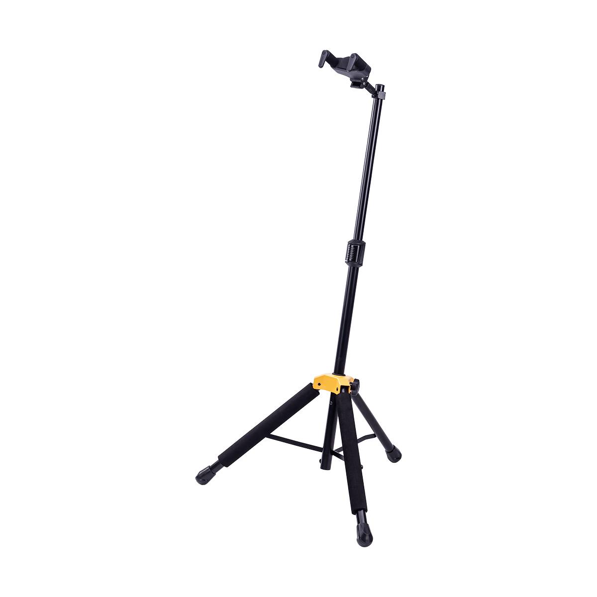 Hercules GS415B PLUS Auto Grip Guitar Stand w/ Foldable Yoke