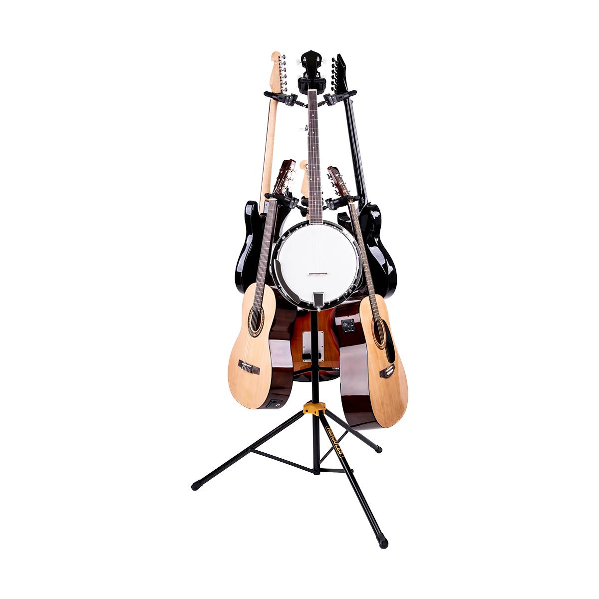 Hercules GS526B Plus Upright Guitar Display Stand for 6 Guitars
