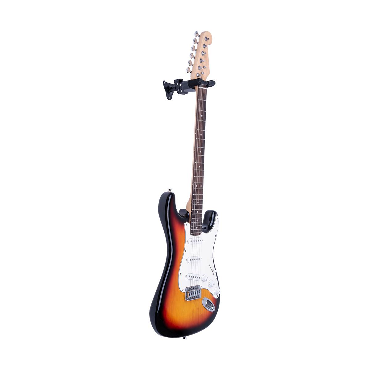 10 x Hercules GSP39WB Plus Auto Grip Guitar hanger for wall mounting, short arm